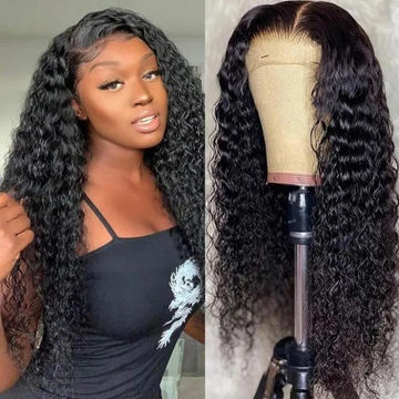【Avery】TK40 : BEAUDIVA Deep Wave 13X4 Lace Frontal Wig Human Hair Wigs